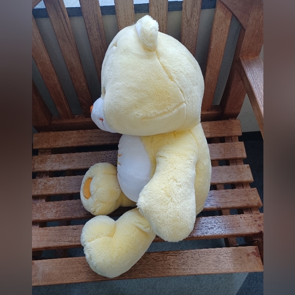 Care Bears Funshine sunshine cheerfull Bear 2002 Play Along 27 Inch Soft Plush - Picture 3 of 13